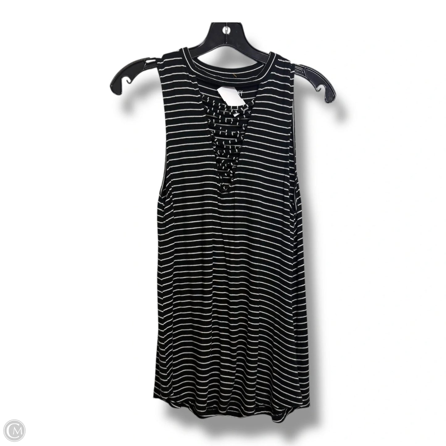 Top Sleeveless By American Eagle In Black, Size: S