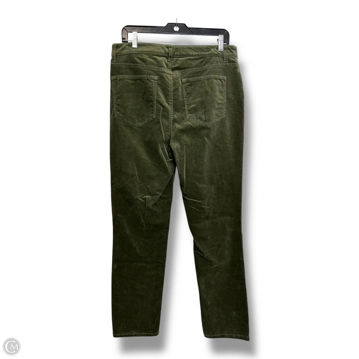 Pants Corduroy By Talbots In Green, Size: 10