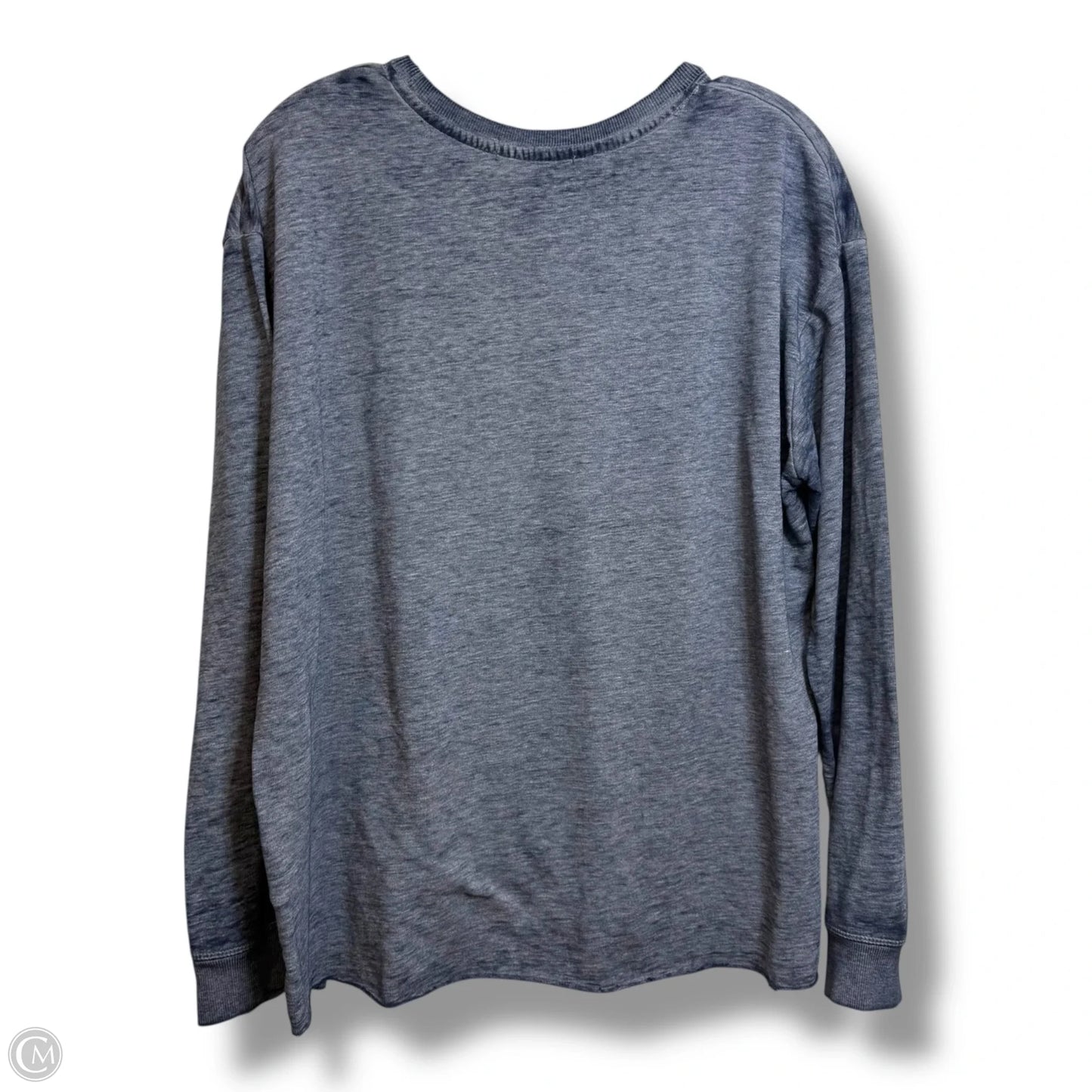 Top Long Sleeve By Clothes Mentor In Blue, Size: M