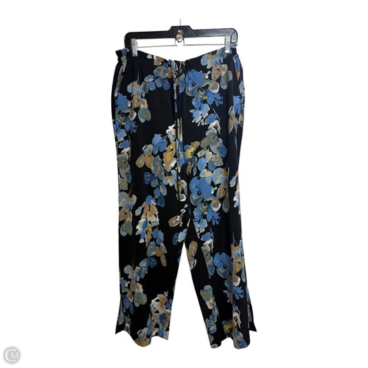 Pants Dress By Jules & Leopold In Floral Print, Size: M