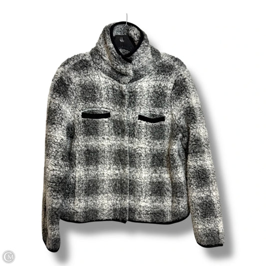 Jacket Fleece By Dylan In Grey, Size: S