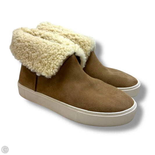 Boots Designer By Ugg In Brown, Size: 8.5