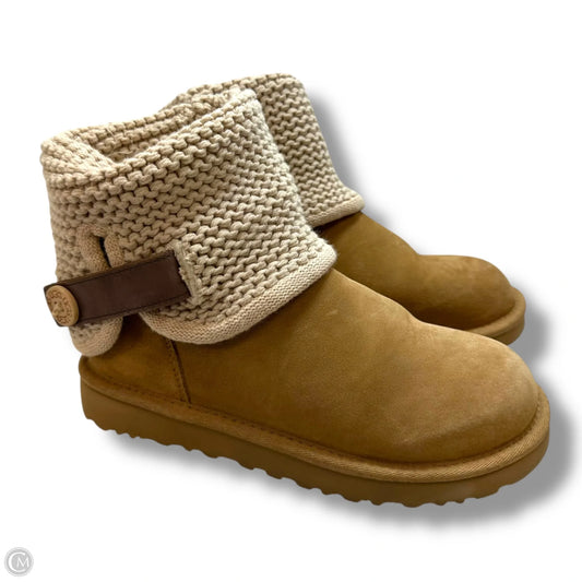 Boots Designer By Ugg In Brown, Size: 8
