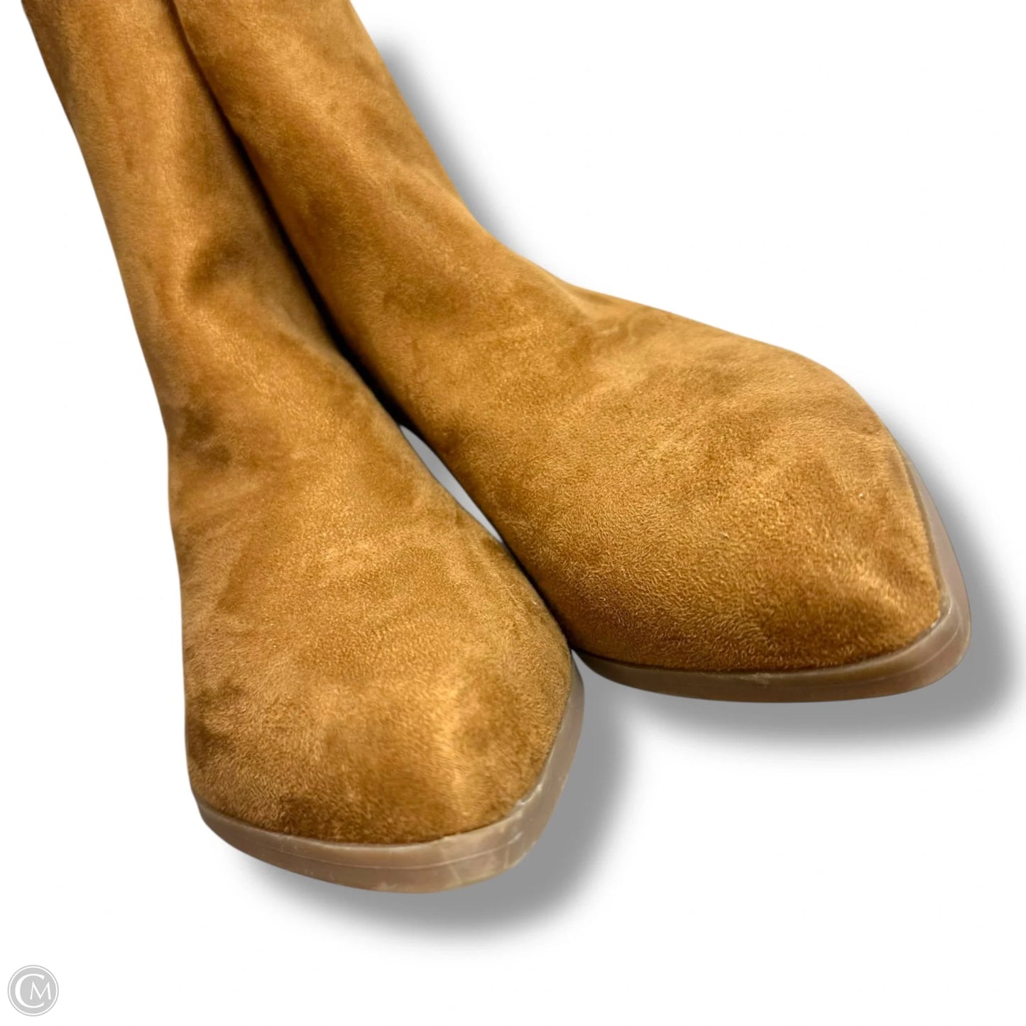 Boots Ankle Flats By Express In Brown, Size: 8