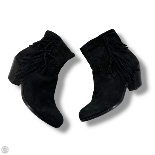 Boots Ankle Heels By Sam Edelman In Black, Size: 8