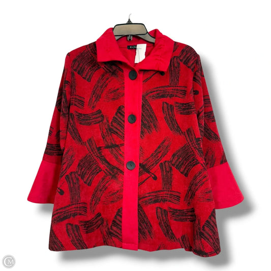 Jacket Other By Clothes Mentor In Red, Size: L