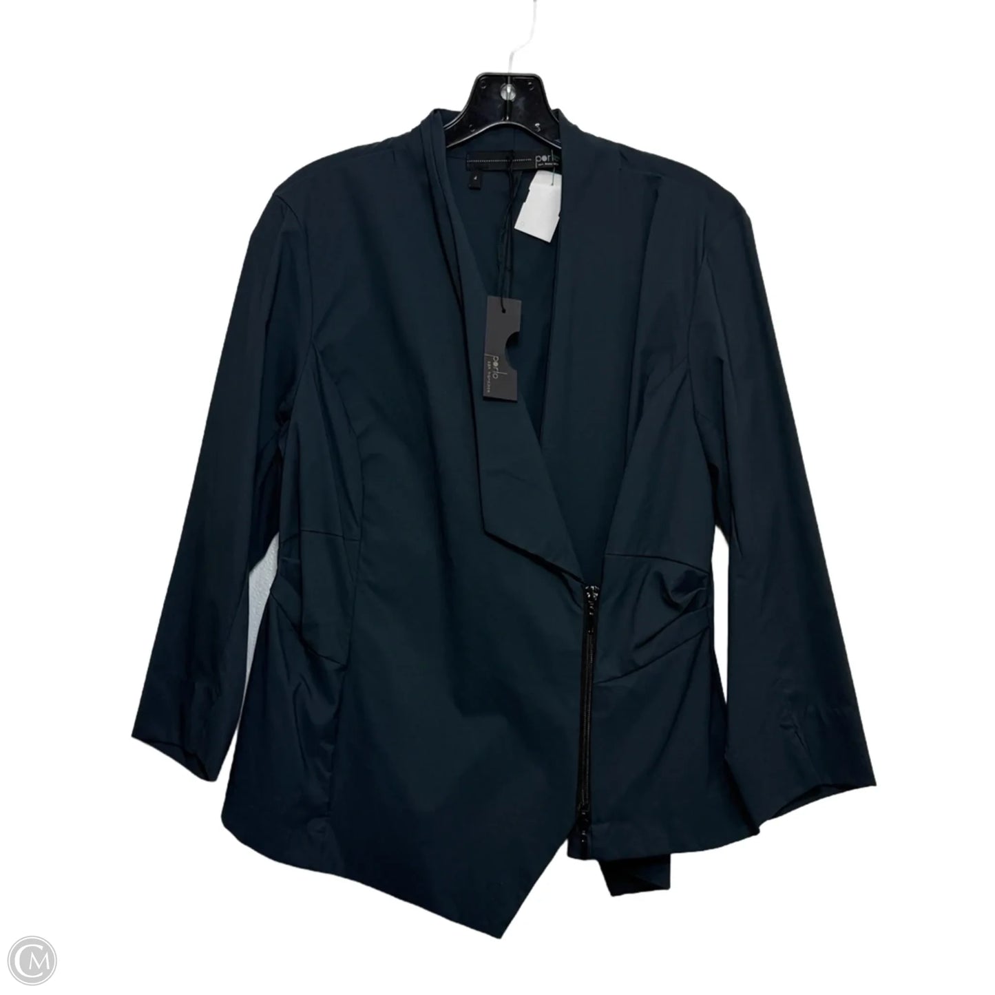 Jacket blazer By PORTO In Blue, Size: 4