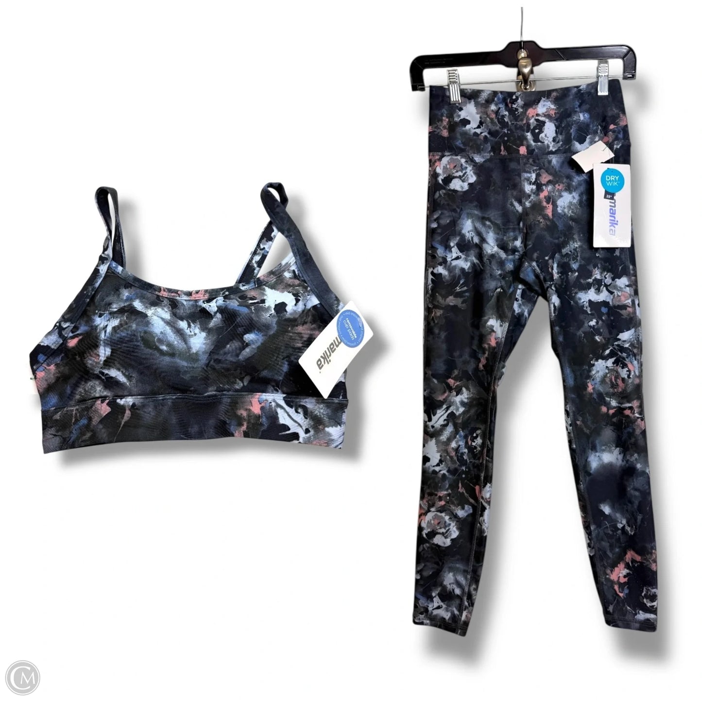 Athletic Pants 2pc By Marika In Multi-colored, Size: S