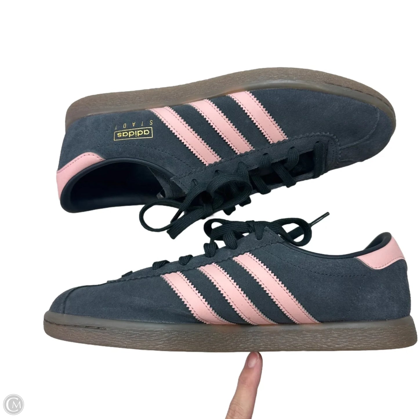 Shoes Athletic By Adidas In Grey, Size: 10