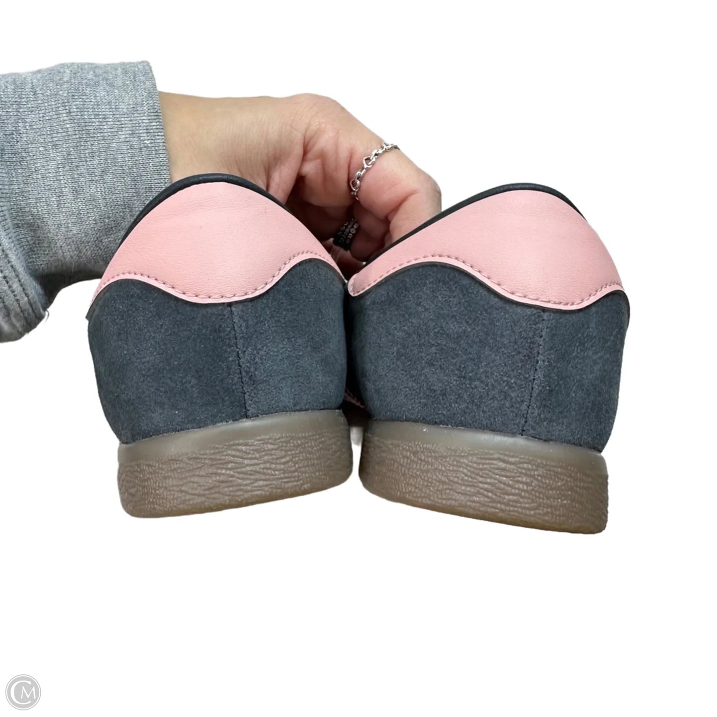 Shoes Athletic By Adidas In Grey, Size: 10