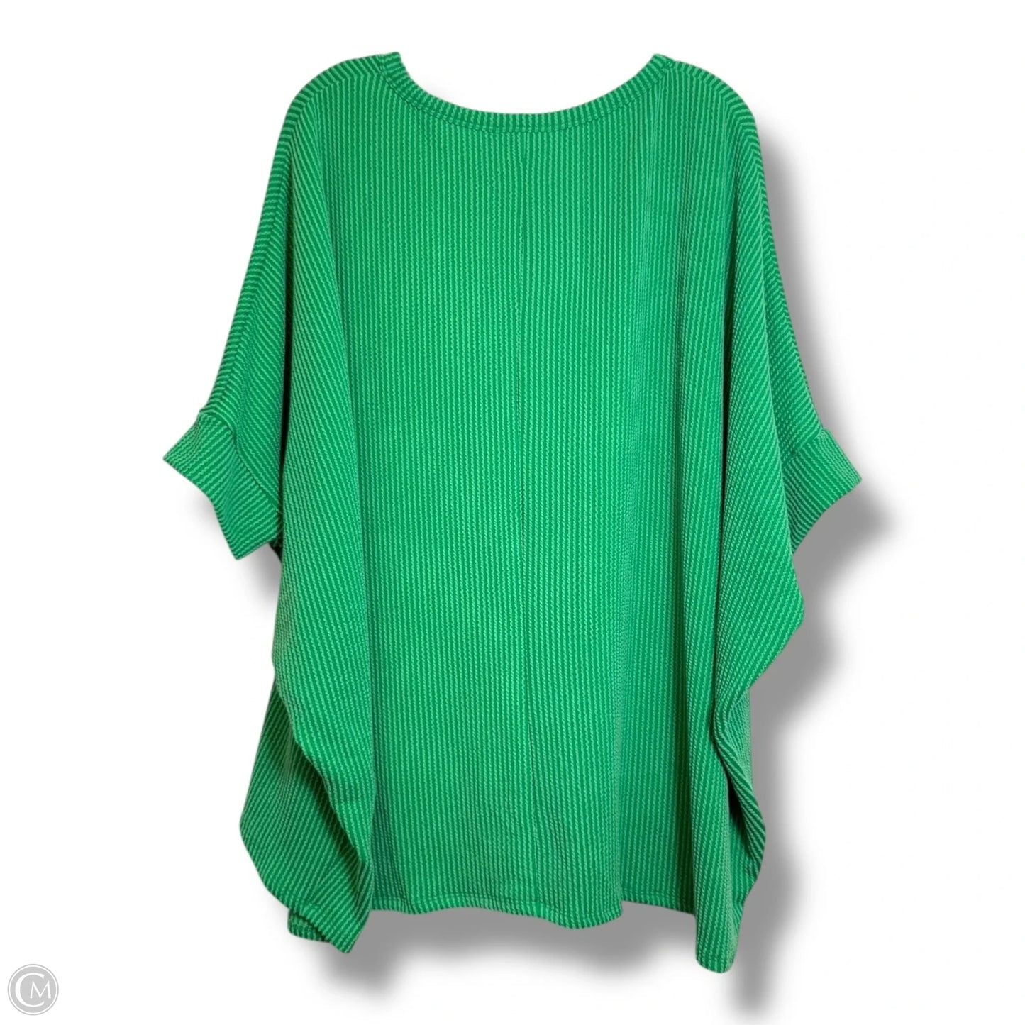 Top 3/4 Sleeve By Andree By Unit In Green, Size: Xl