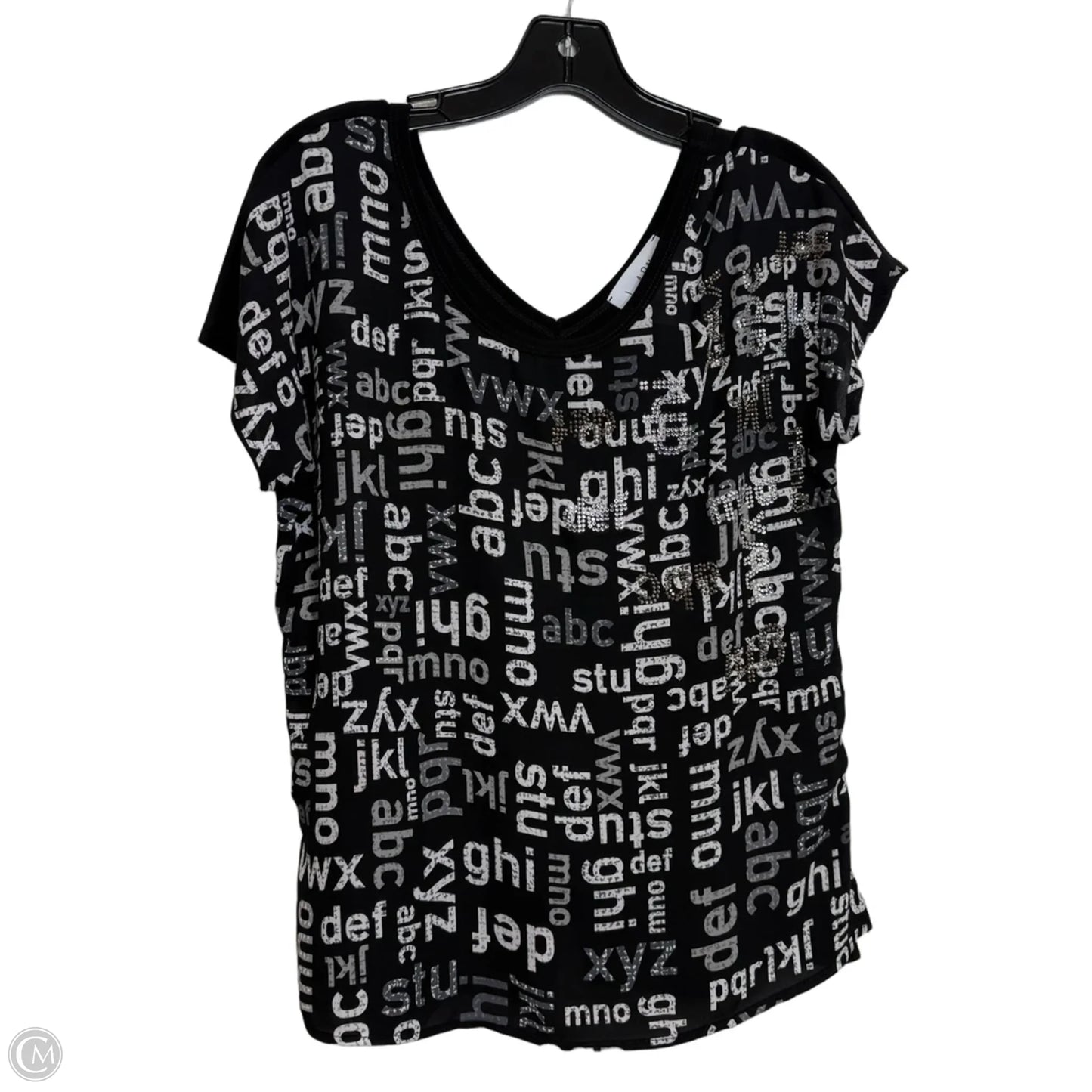 Top Short Sleeve Basic By Joseph Ribkoff In Black, Size: 8