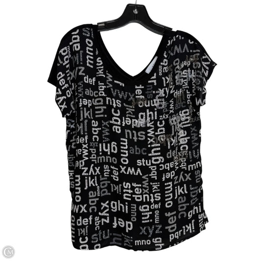 Top Short Sleeve Basic By Joseph Ribkoff In Black, Size: 8
