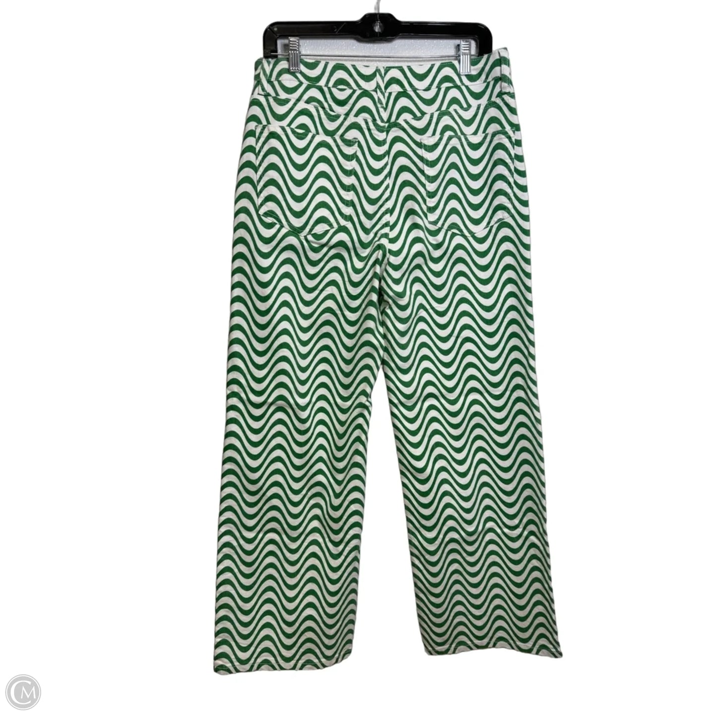 Jeans Wide Leg By Altard State In Green, Size: L