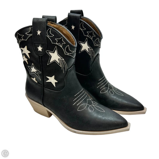 Boots Western By Clothes Mentor In Black, Size: 6