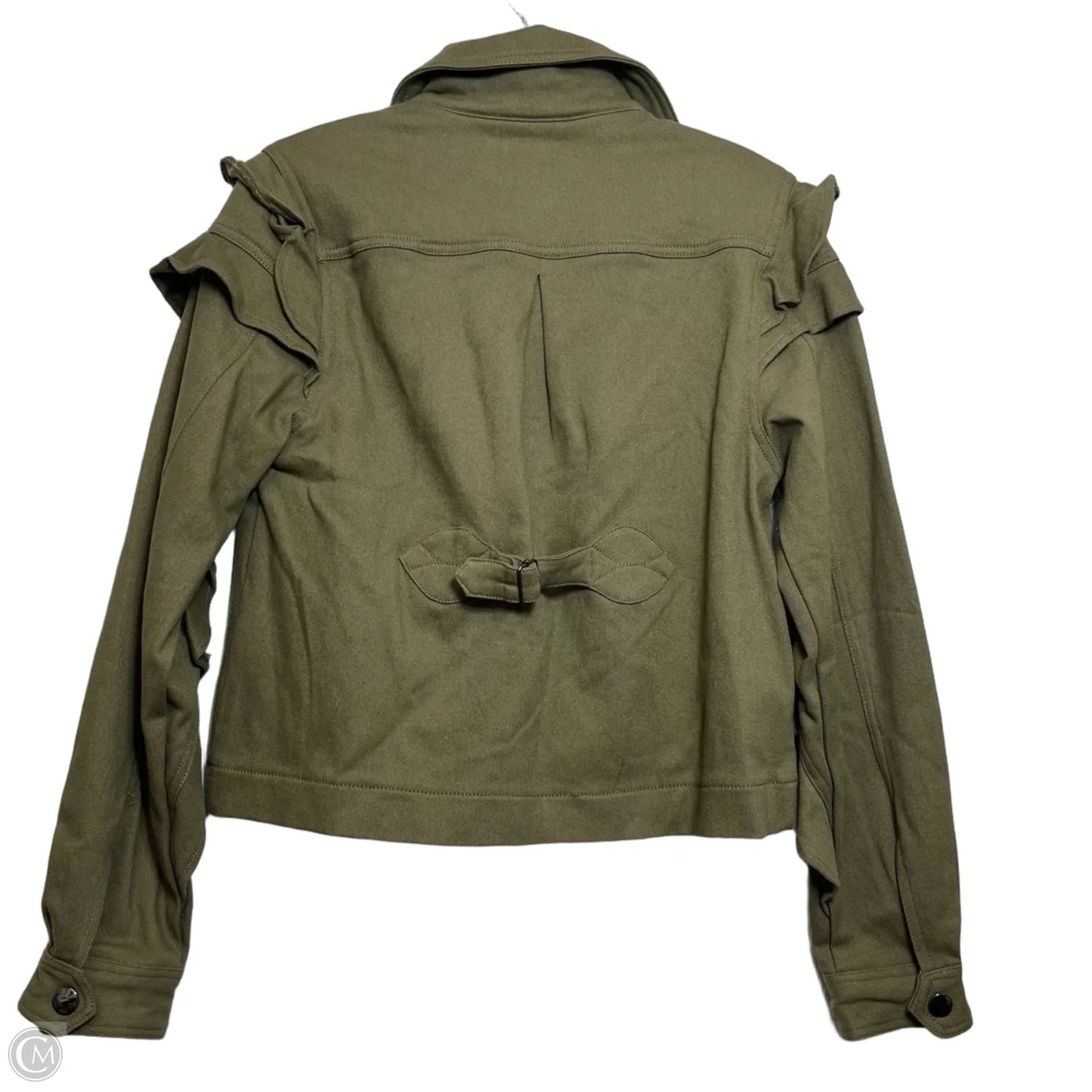 Jacket Denim By Cma In Green Denim, Size: Xs