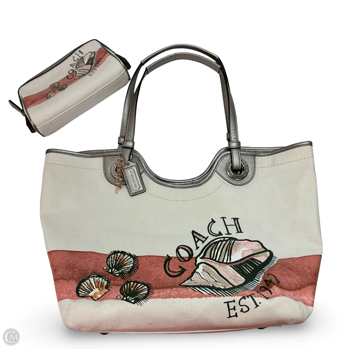 Handbag Designer By Coach, Size: Medium