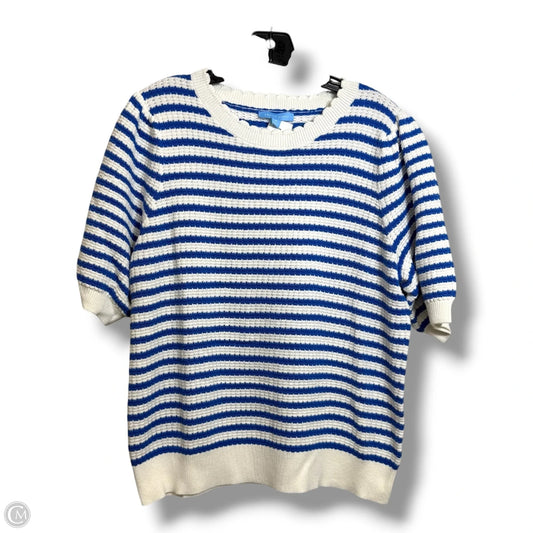 Sweater By Draper James In Striped Pattern, Size: Xl