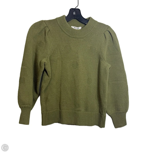 Sweater By Madewell In Green, Size: Xxs