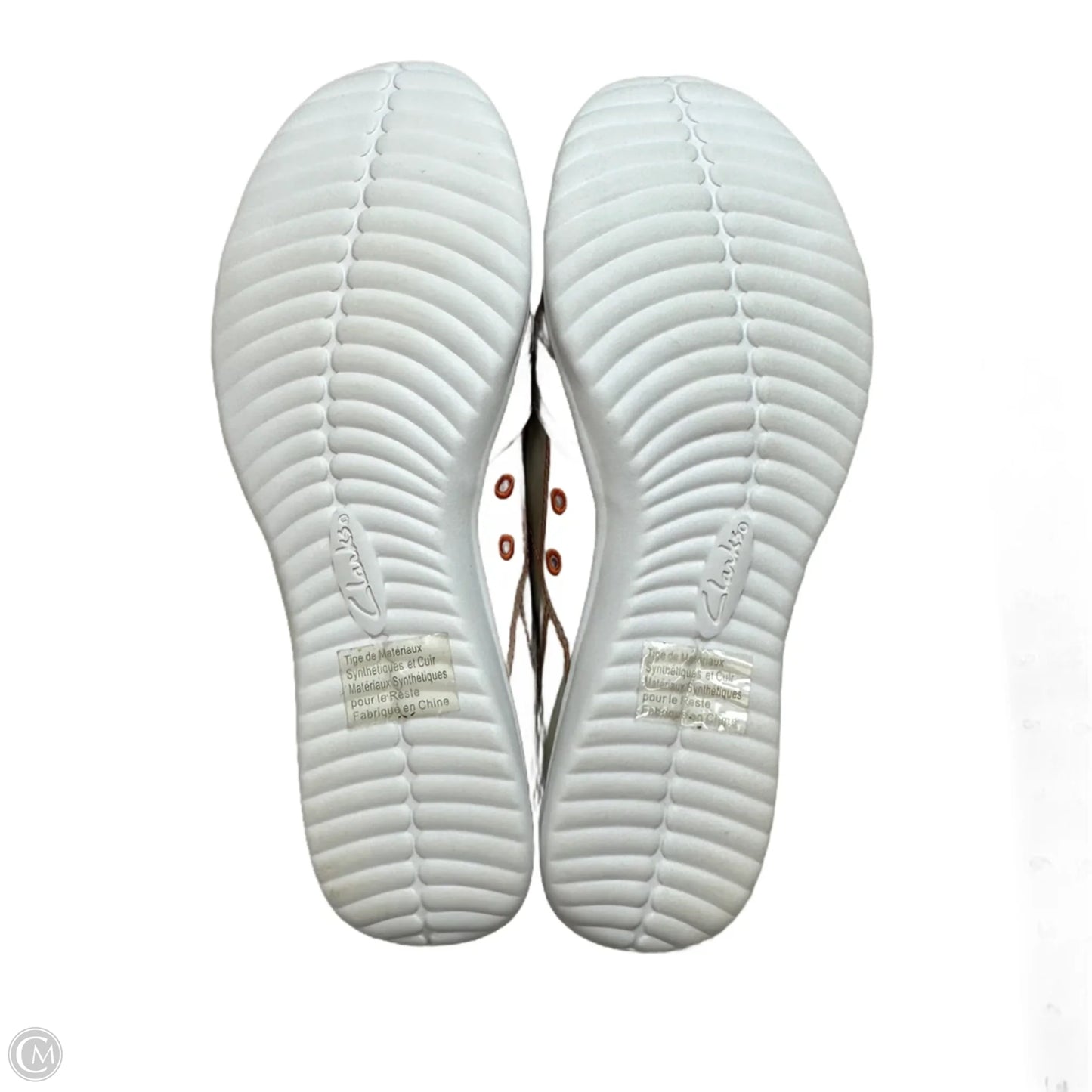 Shoes Sneakers By Clarks In Brown, Size: 8.5