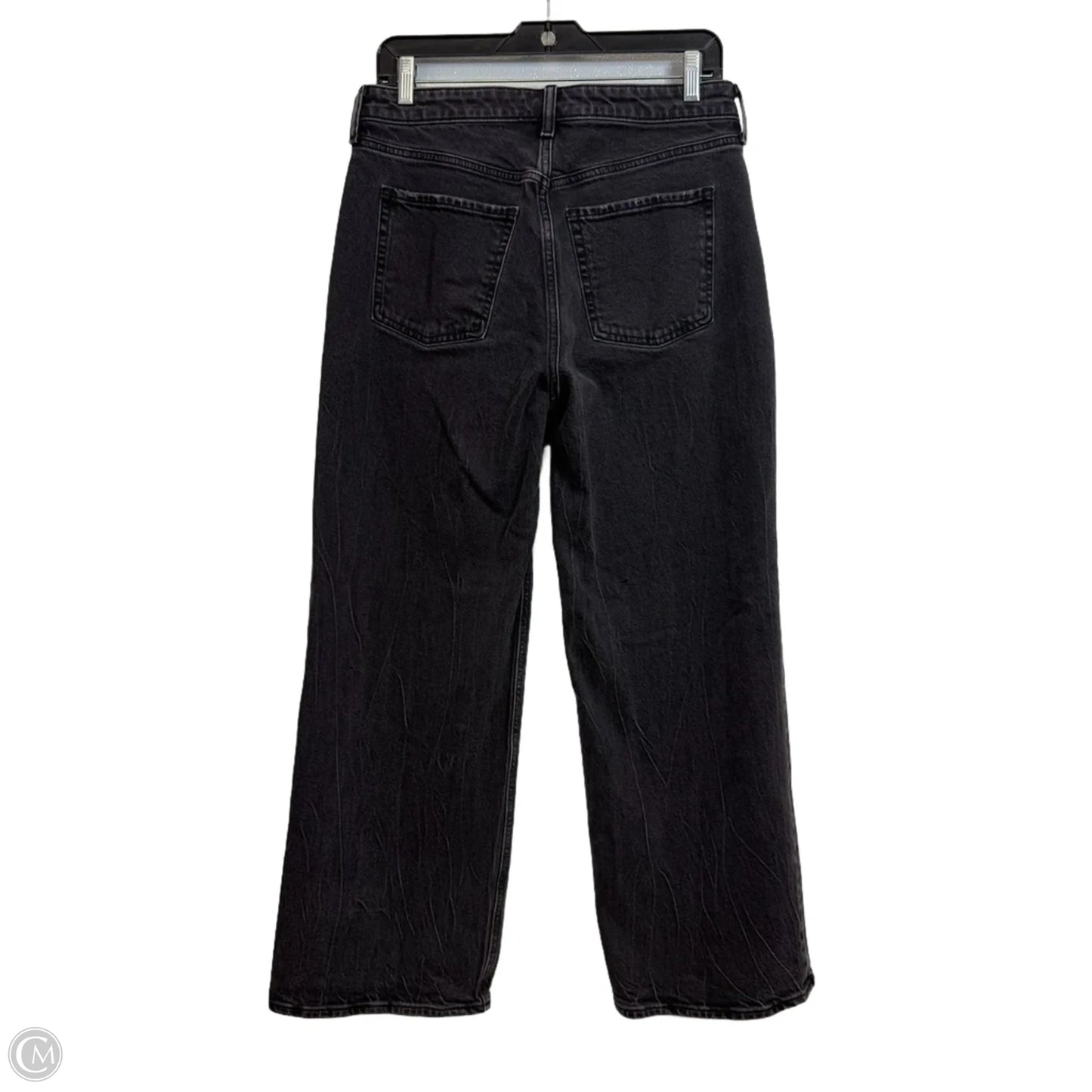 Jeans Wide Leg By Old Navy In Black Denim, Size: 6