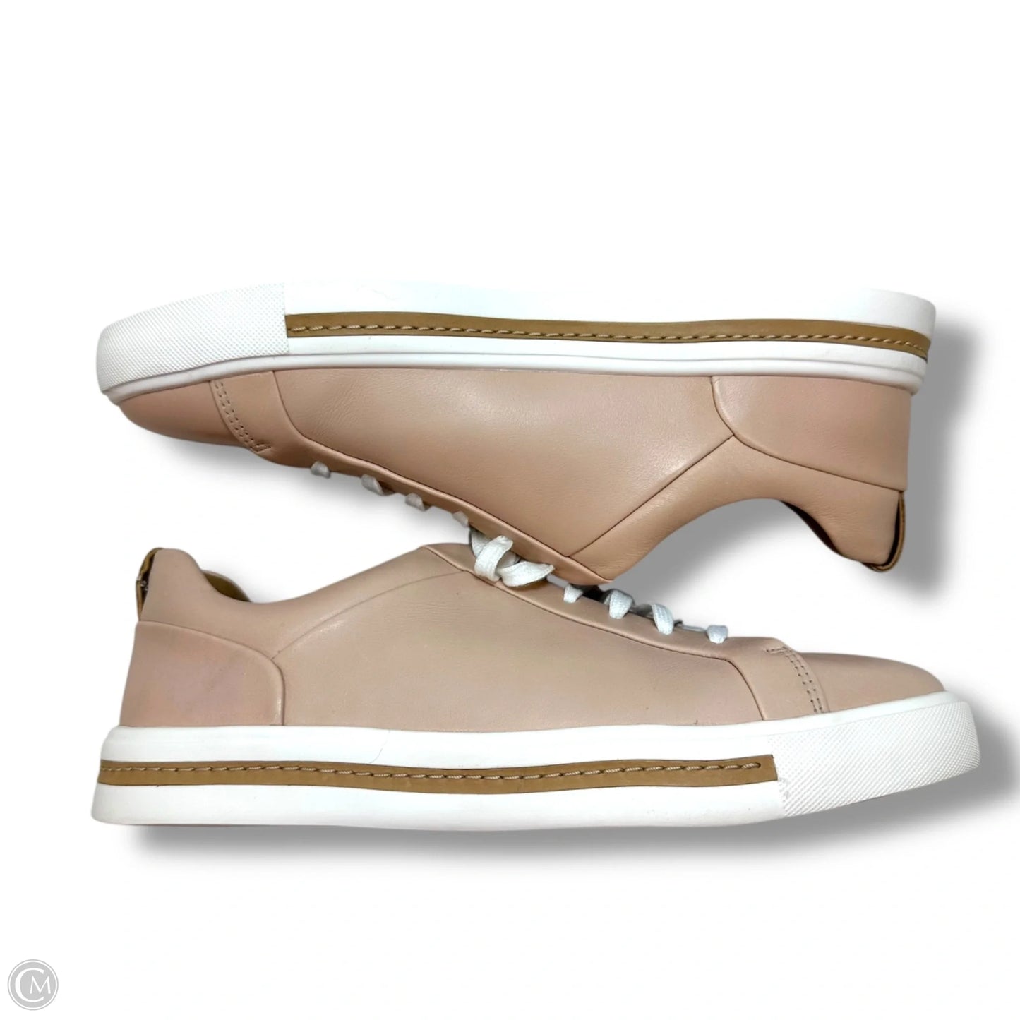 Shoes Sneakers By Clarks In Pink, Size: 8