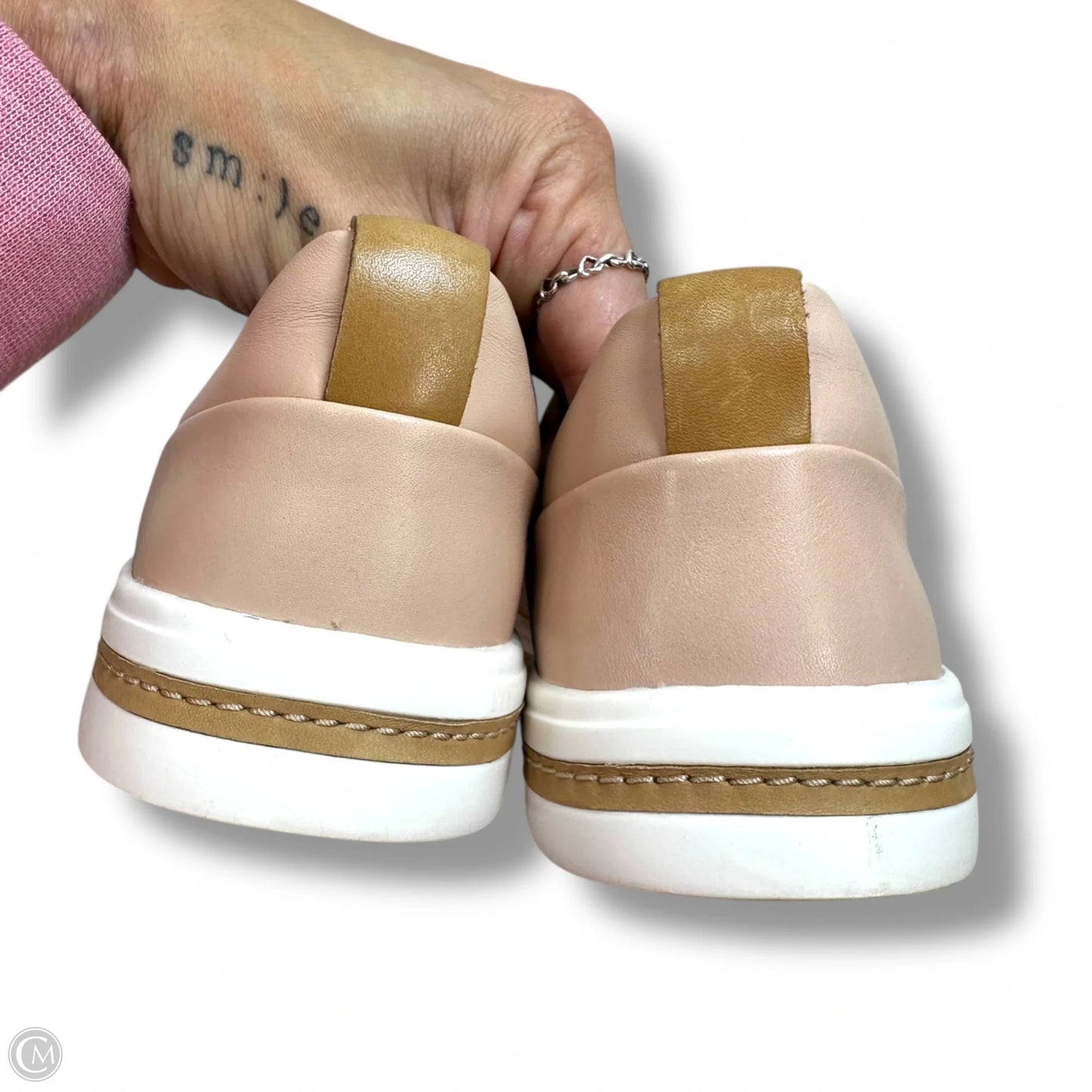 Shoes Sneakers By Clarks In Pink, Size: 8