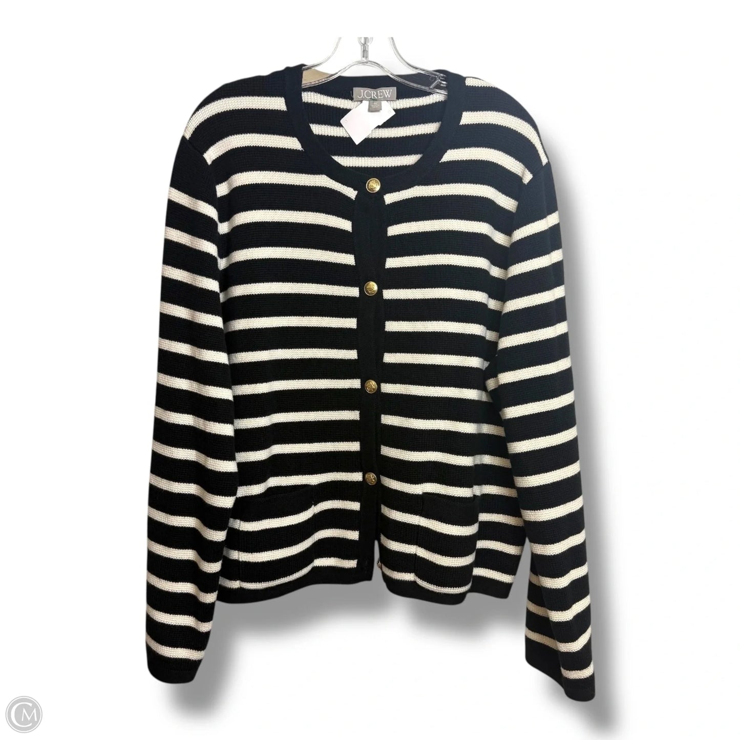 Sweater By J. Crew In Striped Pattern, Size: 2x