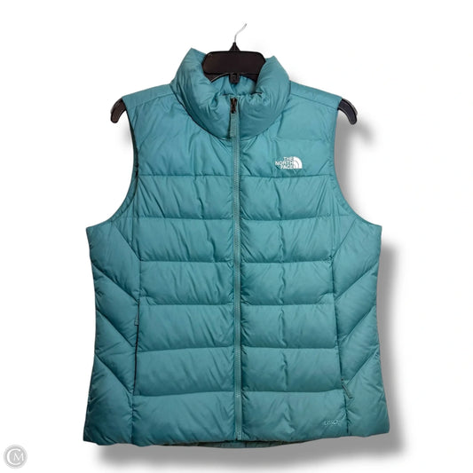 Vest Puffer & Quilted By The North Face In Blue, Size: L