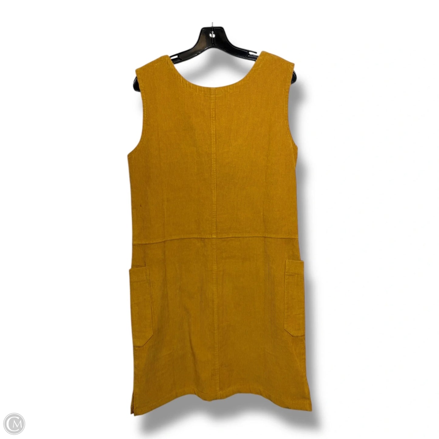 Dress Casual Midi By Clothes Mentor In Yellow, Size: S
