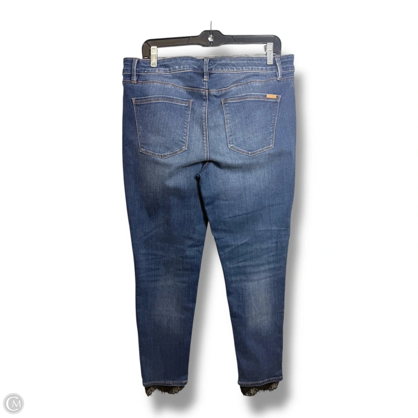 Jeans Straight By White House Black Market In Blue Denim, Size: 10