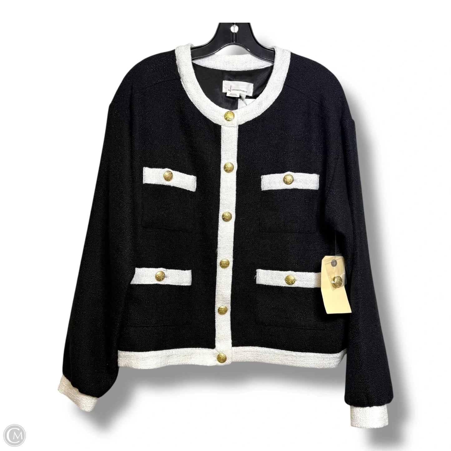 Blazer By Anthropologie In Black, Size: M