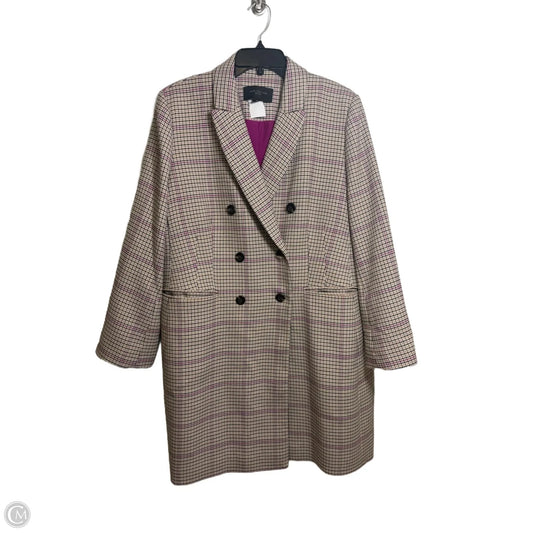 Jacket Other By Ann Taylor In Plaid Pattern, Size: Xlp