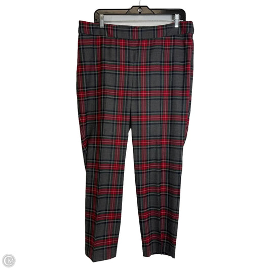Pants Dress By Talbots In Red, Size: 14