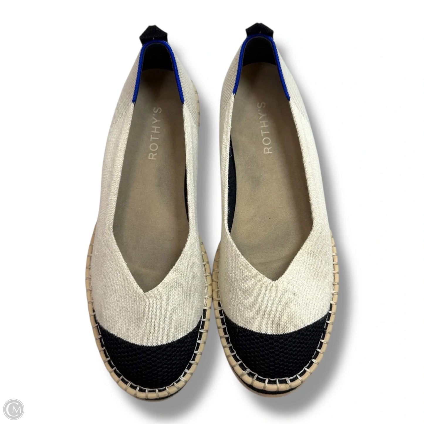 Shoes Flats By Rothys In Cream, Size: 9.5