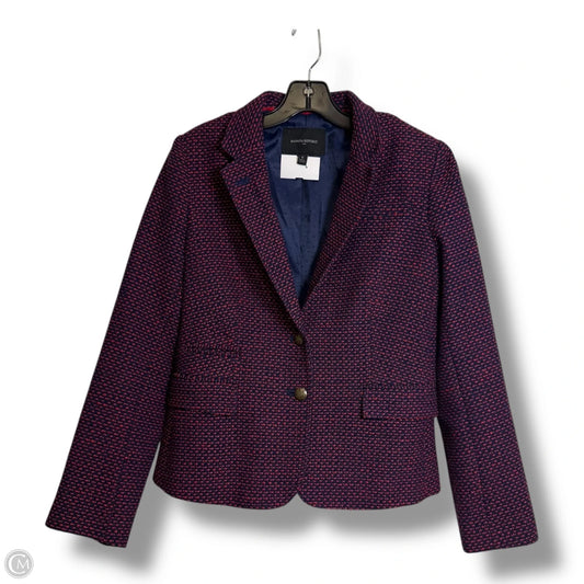 Blazer By Banana Republic In Red, Size: 8