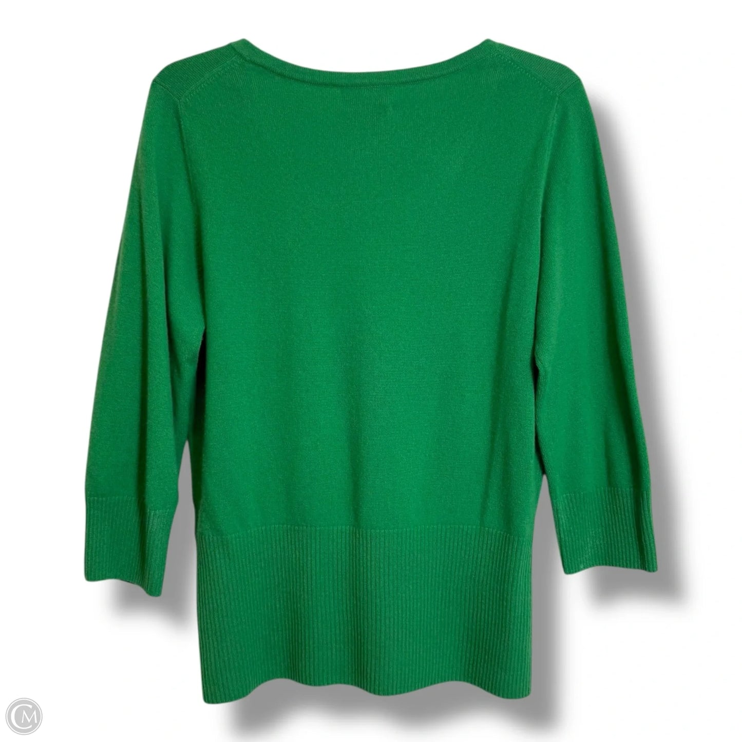 Cashmere Sweater By Clothes Mentor In Green, Size: 8