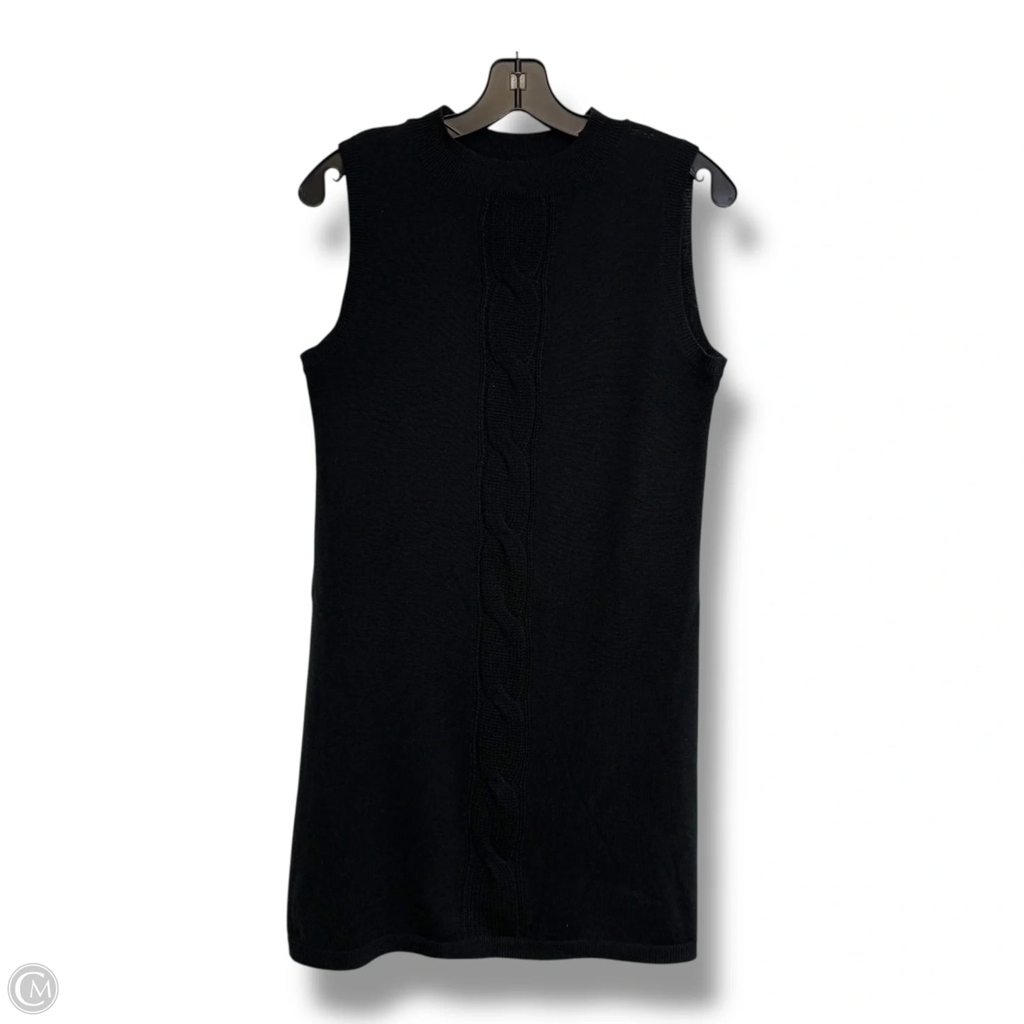 Top Sleeveless By Clothes Mentor In Black, Size: L