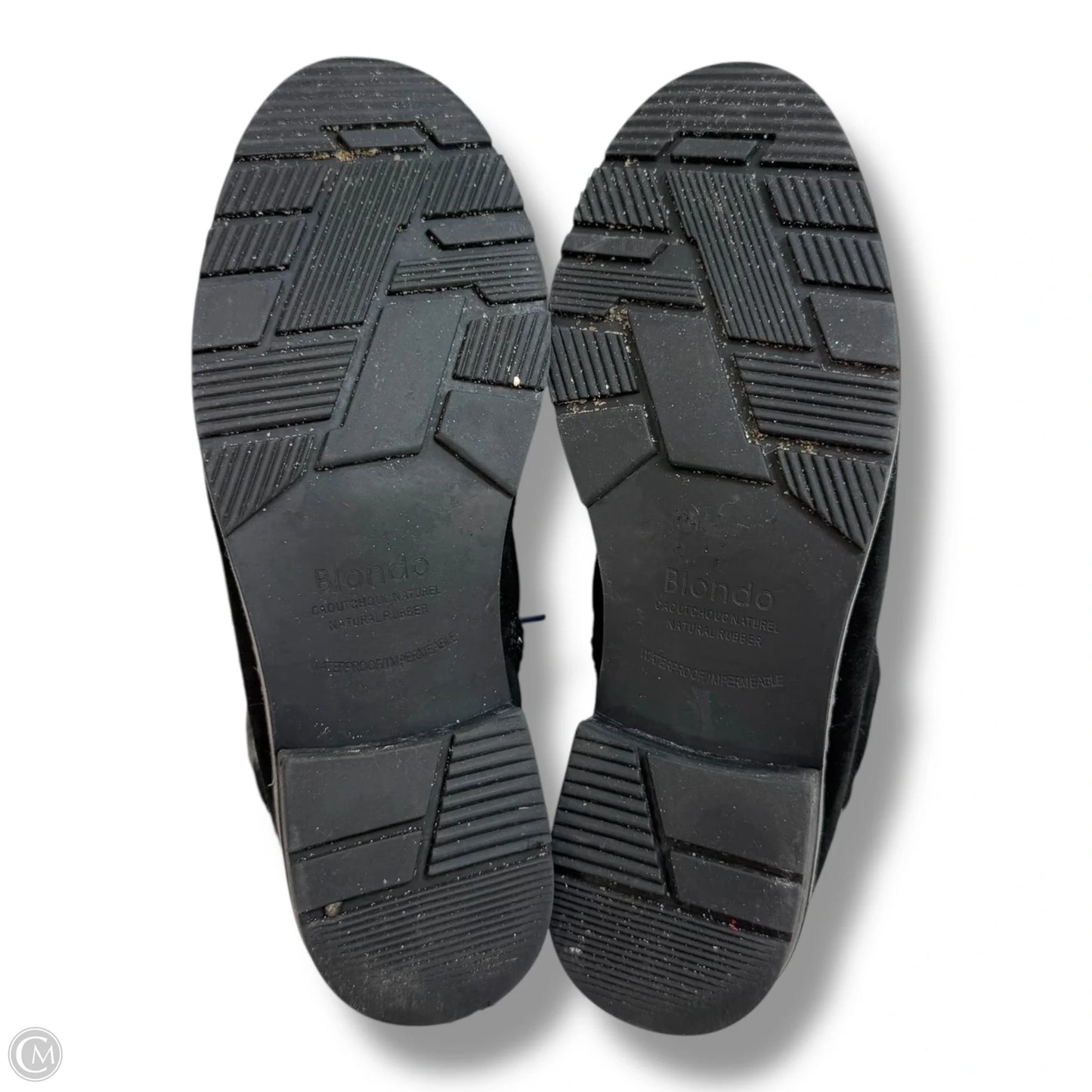 Boots Ankle Flats By Blondo In Black, Size: 8