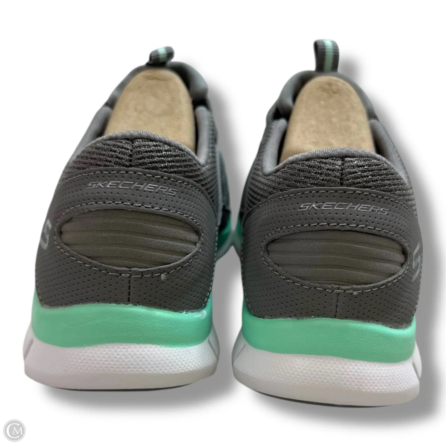 Shoes Sneakers By Skechers In Grey, Size: 8