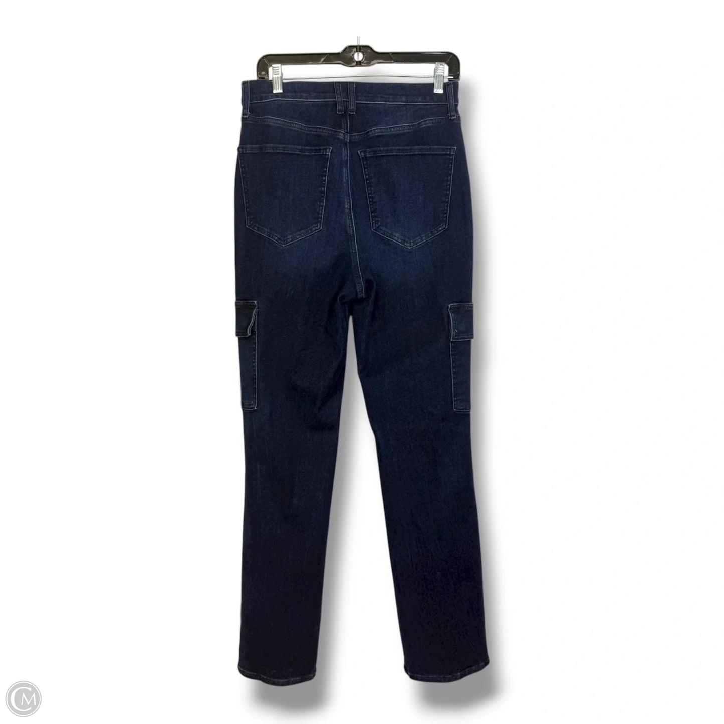 Jeans Straight By Express In Blue Denim, Size: 10