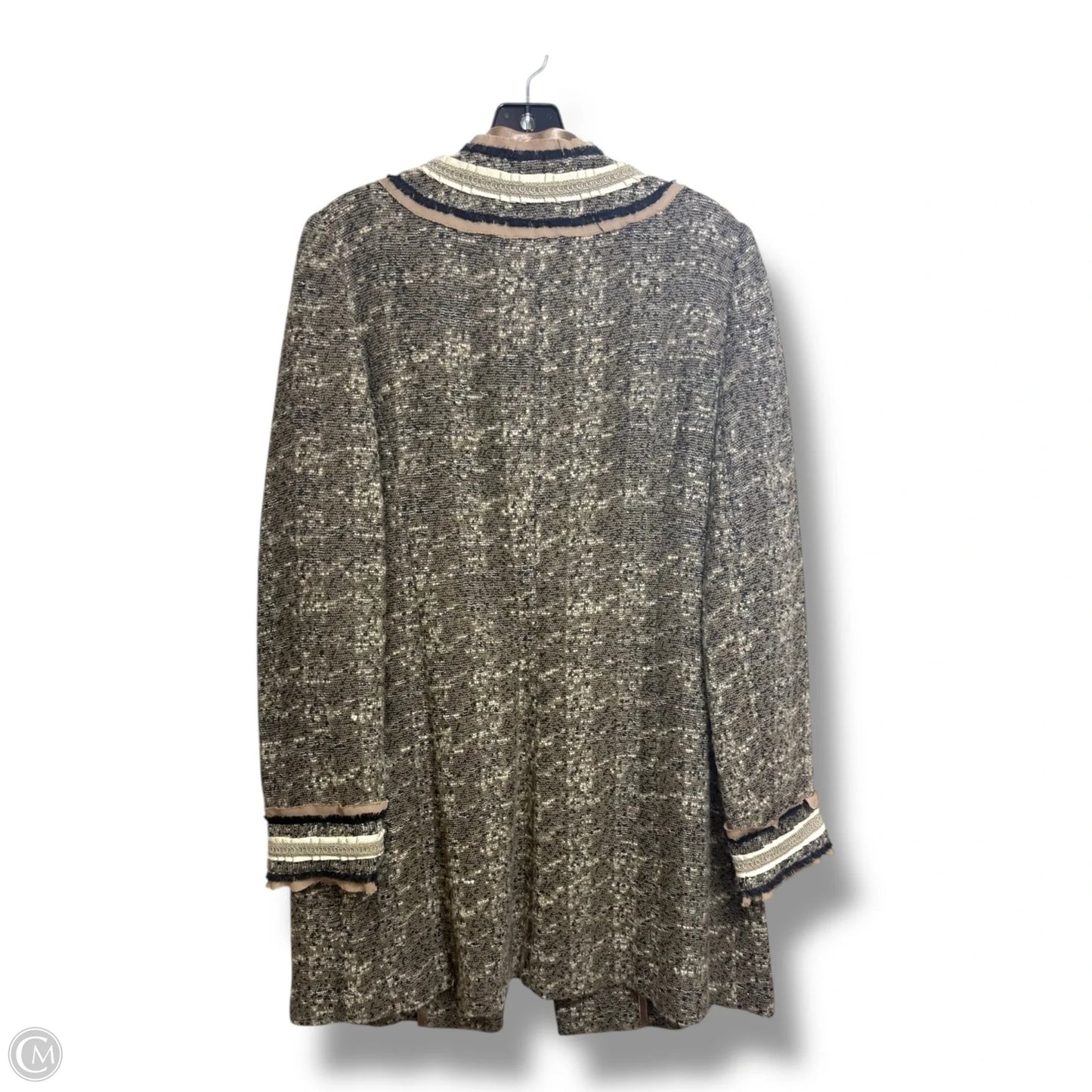 Sweater Cardigan By Clothes Mentor In Multi-colored, Size: 10