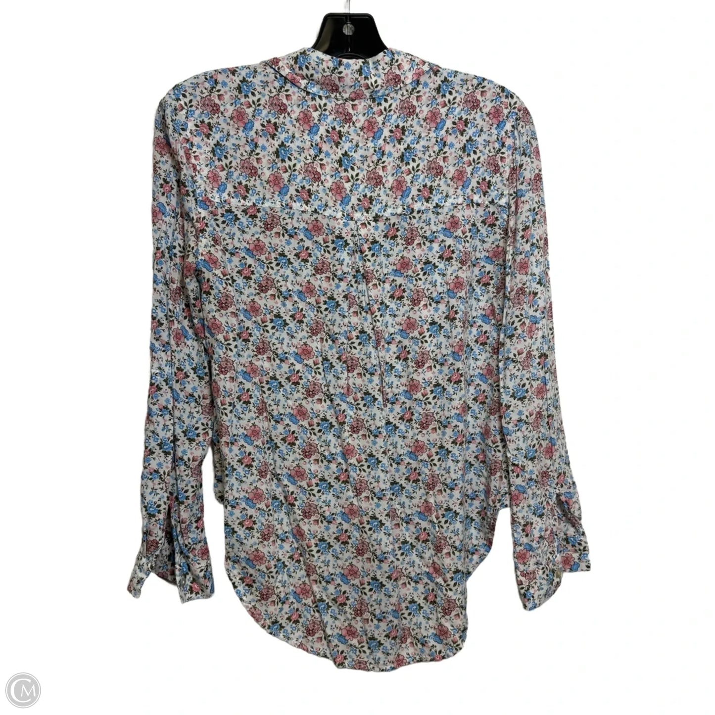 Top 3/4 Sleeve By Jane And Delancey In Floral Print, Size: S