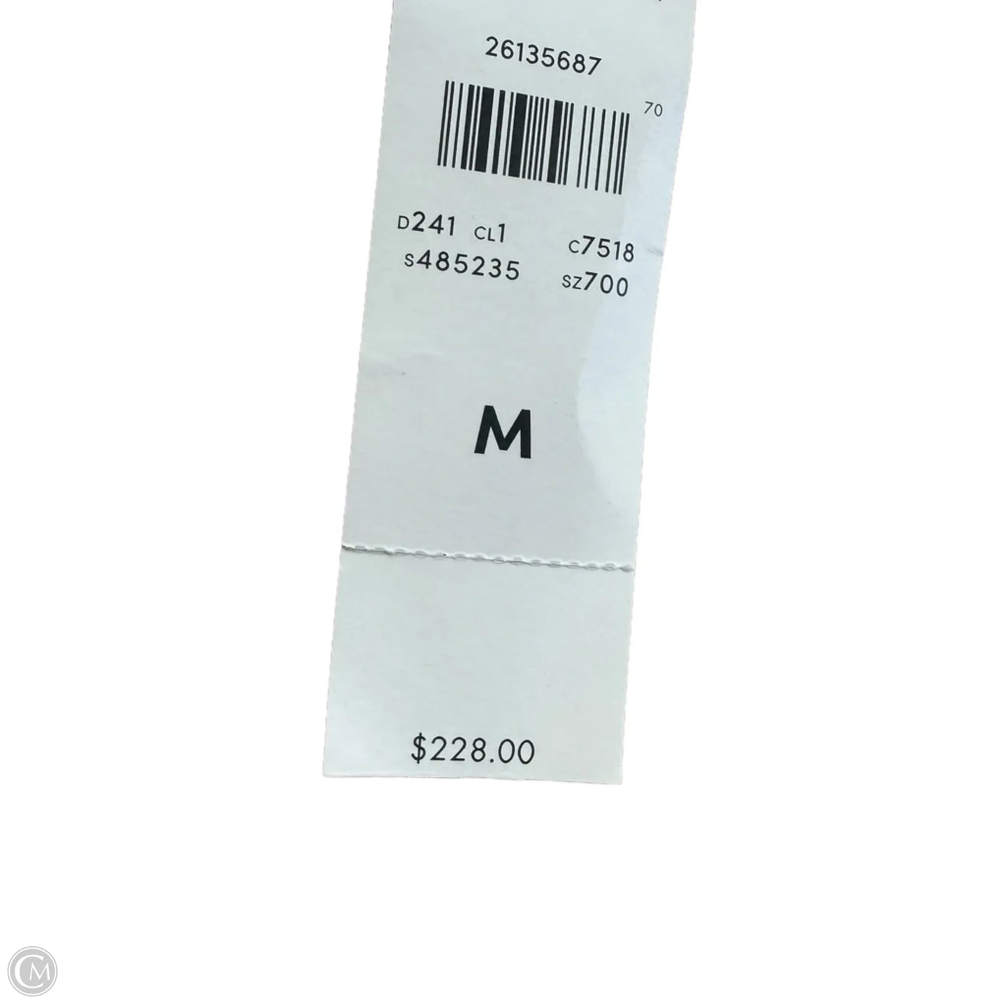 Coat Peacoat By Ann Taylor In White, Size: M