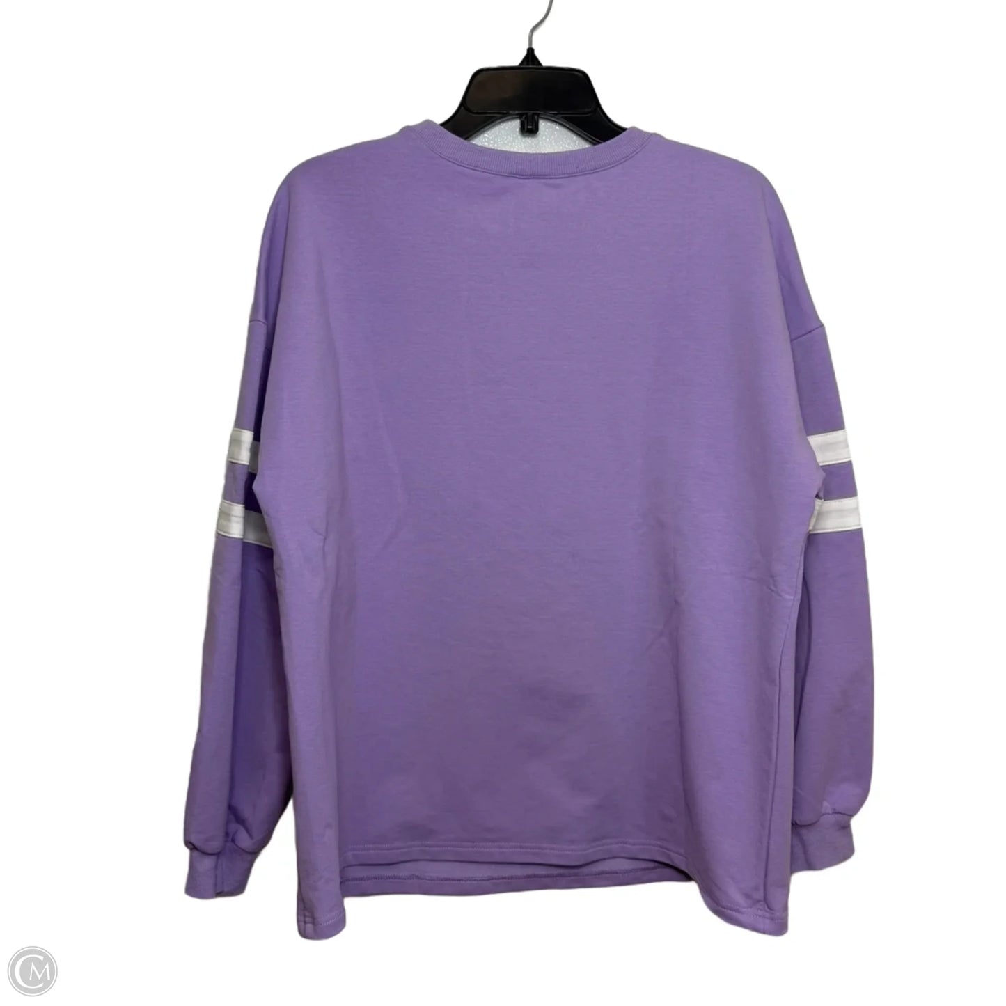 Top Long Sleeve Basic By Clothes Mentor In Purple, Size: L