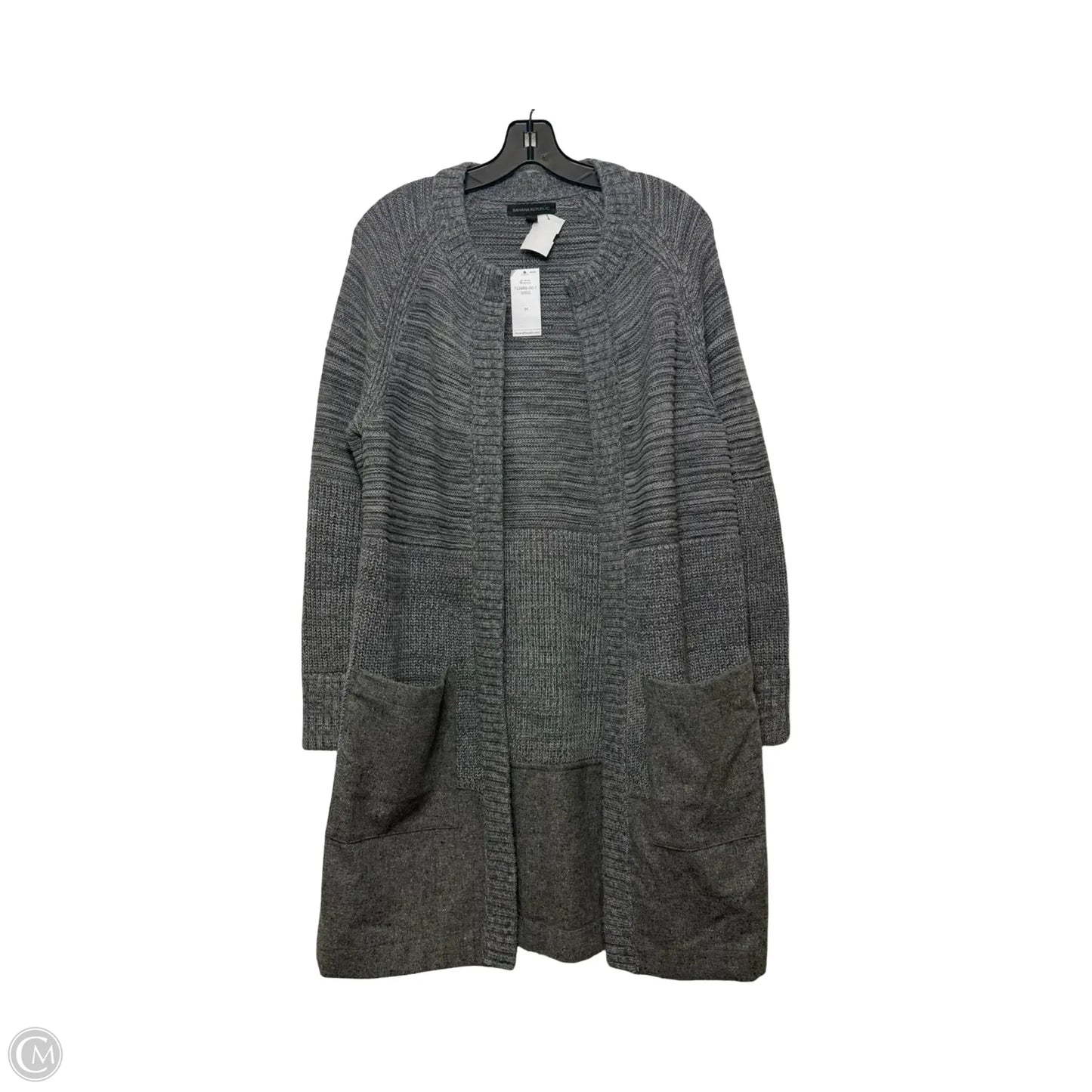 Cardigan By Banana Republic In Grey, Size: M