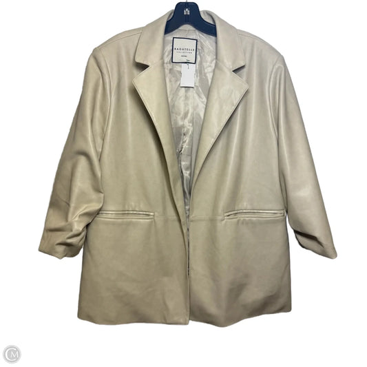 Blazer By Bagatelle In Beige, Size: Xl