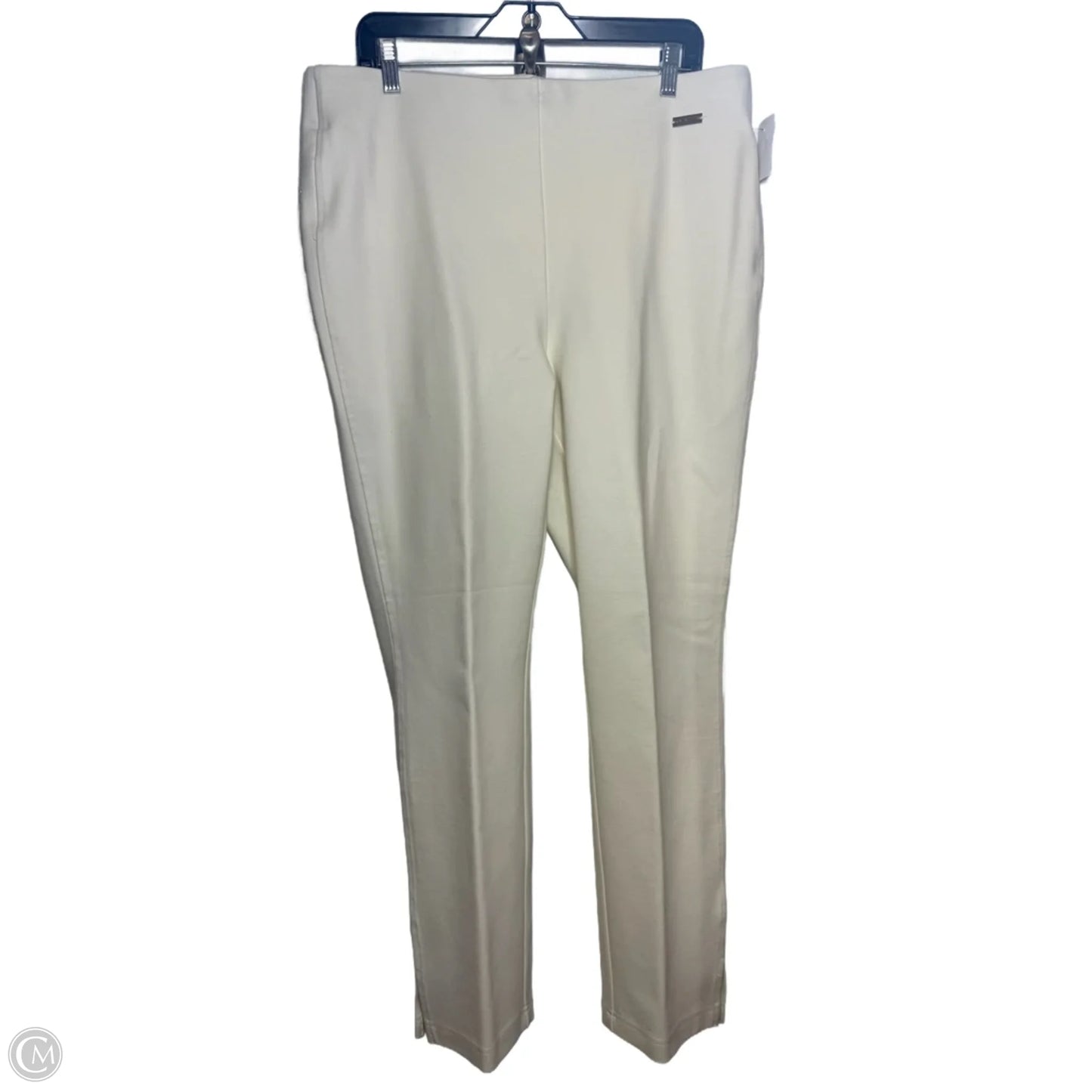 Pants Dress By Rafaella In White, Size: Xl