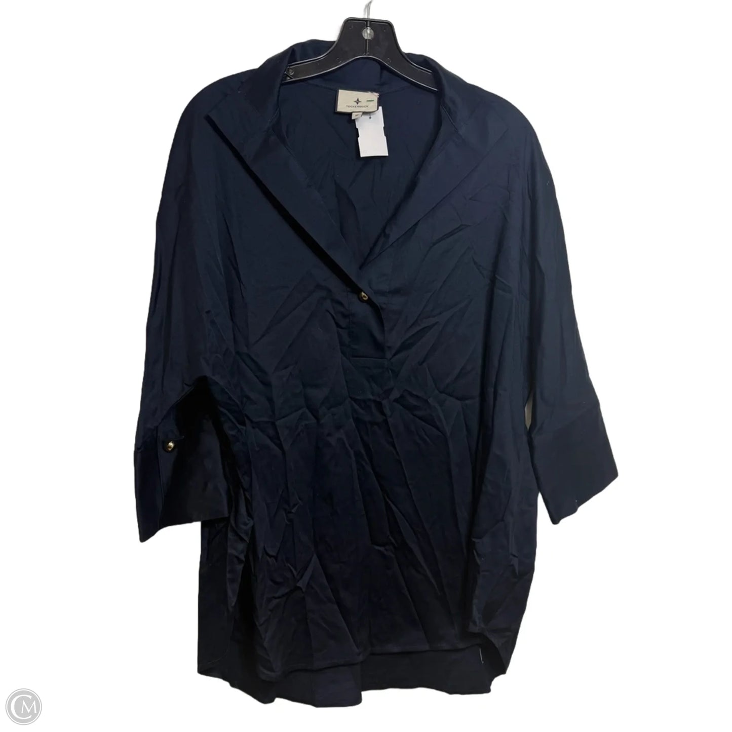 Top 3/4 Sleeve By Tuckernuck In Navy, Size: M