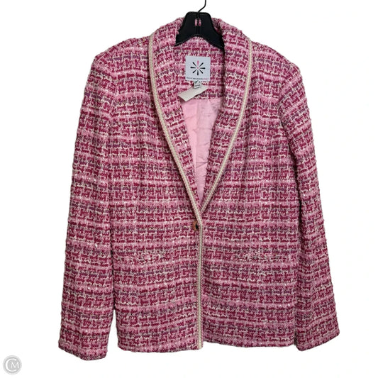 Blazer By Isaac Mizrahi Live Qvc In Pink, Size: S
